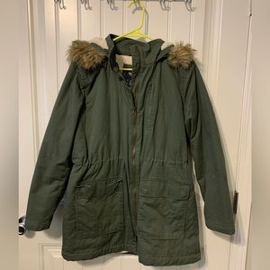 Army green Gap jacket